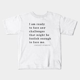 Dwight Schrute Kids T-Shirt